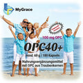 MyGrace OPC40+ – Traubenkernextrakt mit geprüftem OPC-Gehalt | 180 Kapseln à 100 mg Oligomere pro Kapsel