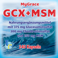 Glucosamin + Chondroitin + MSM 4 Monats-Pack (2 Dosen)